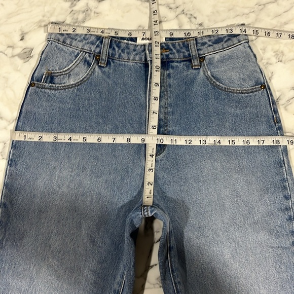 Rolla's Dusters High Rise Slim Jeans in Old Stone Wash women's - Picture 15 of 16